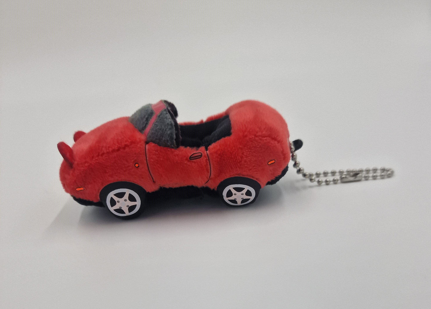 Autoplush Red Miata MX5 Keychain Plush Toy Car Soft Pillow