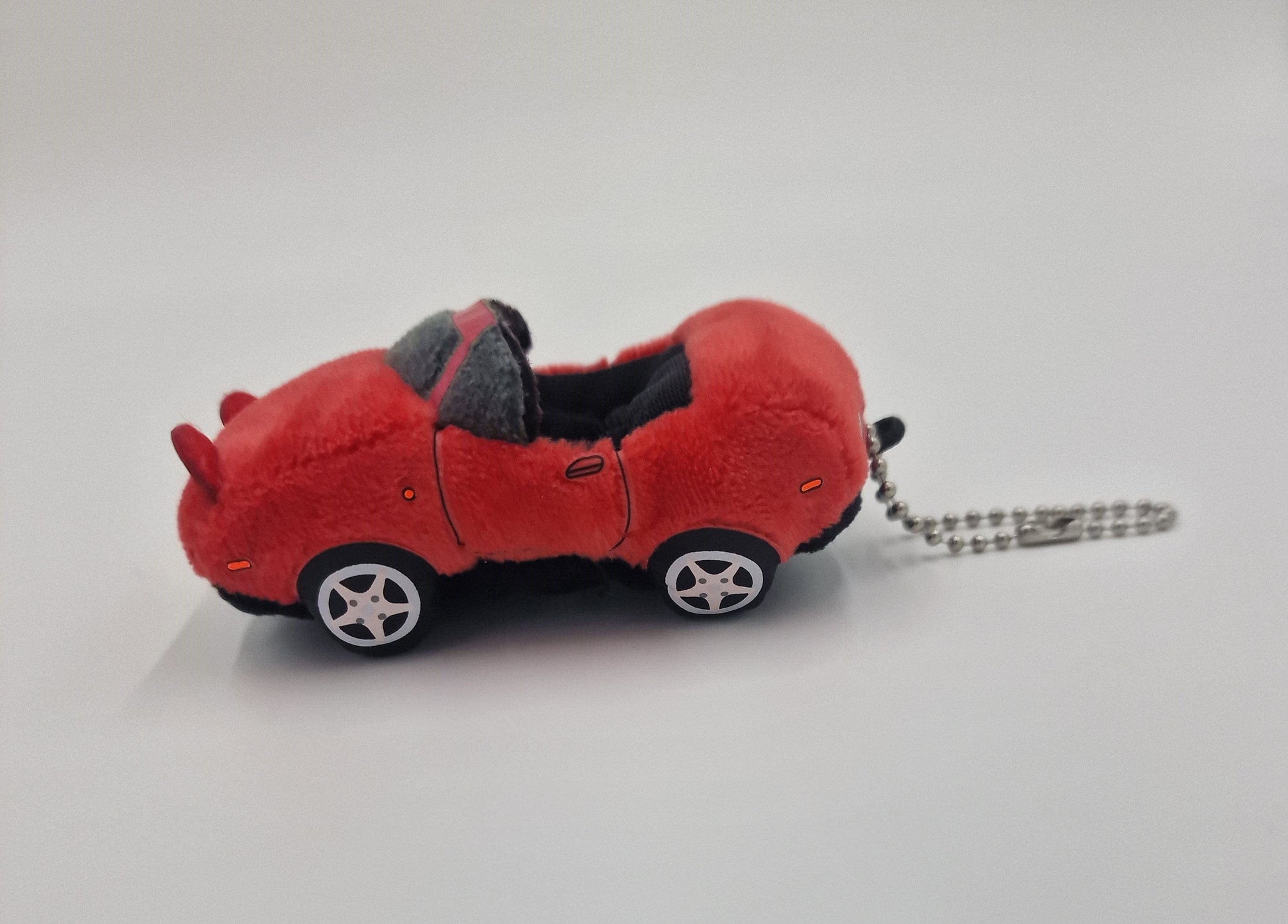 Autoplush Red Miata MX5 Keychain Plush Toy Car Soft Pillow