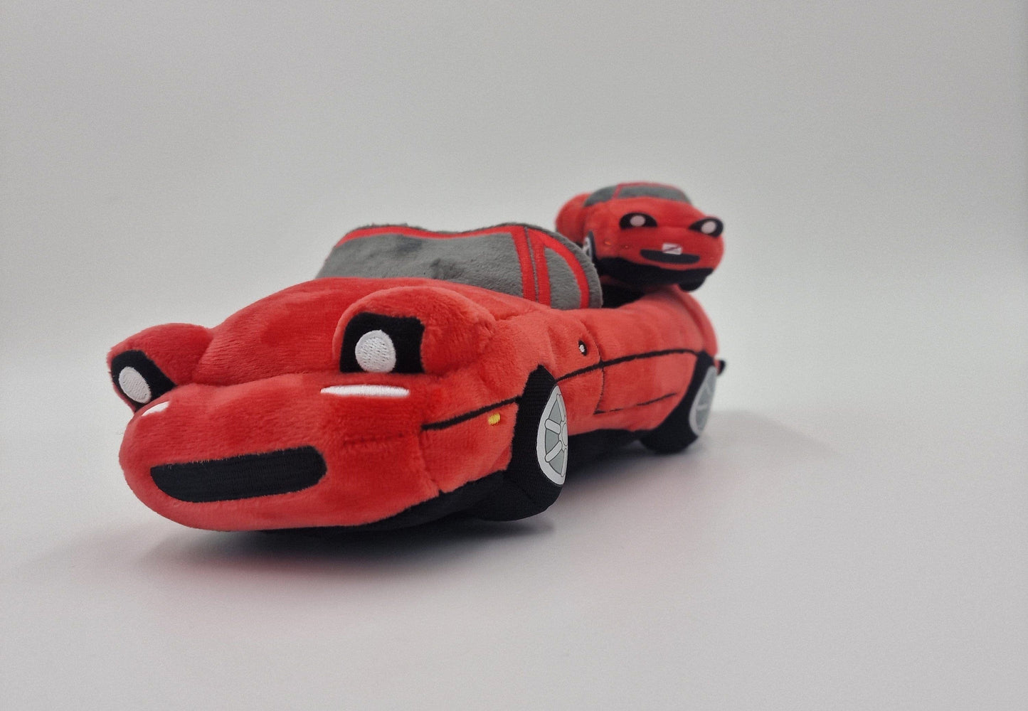 Autoplush Red Miata MX5 Keychain Plush Toy Car Soft Pillow