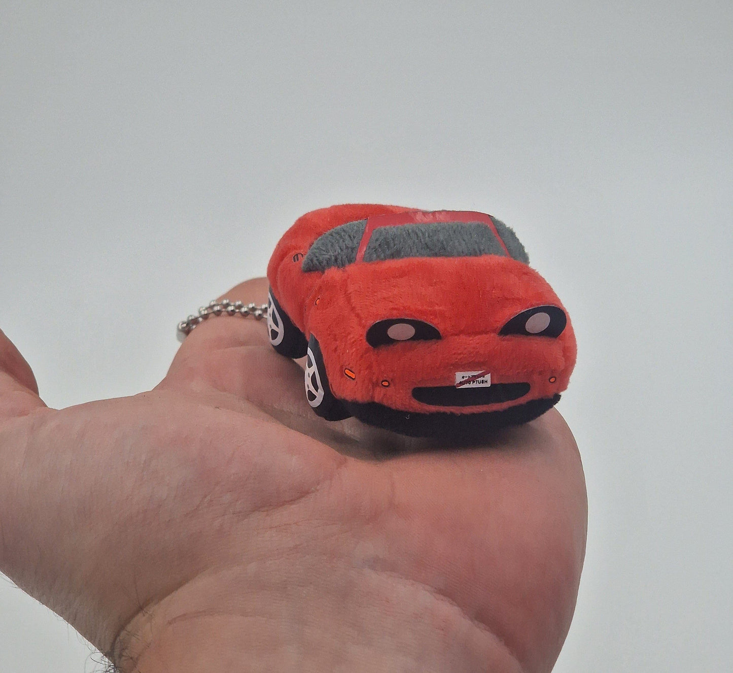 Autoplush Red Miata MX5 Keychain Plush Toy Car Soft Pillow