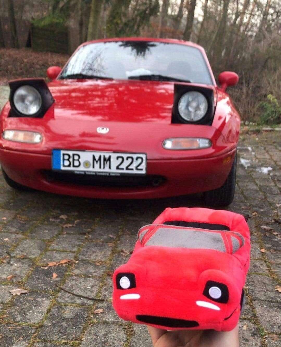 Miata MX5 Plushie.