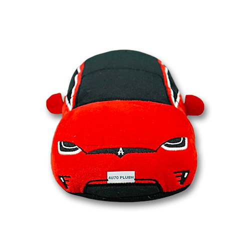 Autoplush Model X Plushie Plush Toy Car Soft Pillow