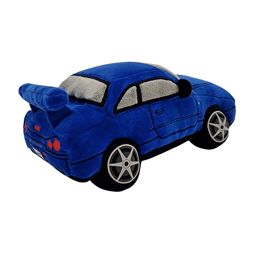 Autoplush Blue Skyline r33 Plush Toy Car Soft Pillow