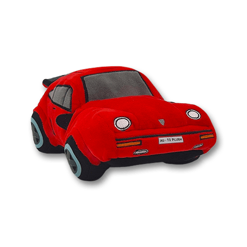 Autoplush Red The 911 Plushie Plush Toy Car Soft Pillow