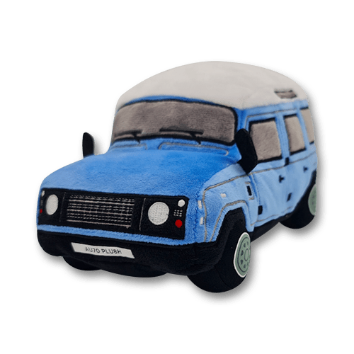 Autoplush Blue The Defender Plushie Plush Toy Car Soft Pillow