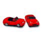 Autoplush Red Miata Kid Slippers Plush Toy Car Soft Pillow