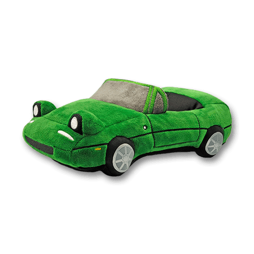 Autoplush Green Miata MX5 Plushie Plush Toy Car Soft Pillow