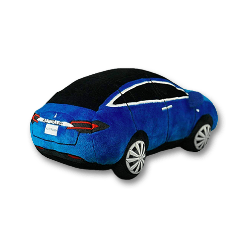 Universal - Véhicule Tesla modèle X90 tire en arrière le jouet de voiture  (bleu) - Voitures - Rue du Commerce