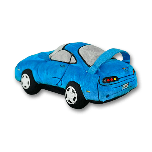 Autoplush Blue Supra mk4 Plushie Plush Toy Car Soft Pillow