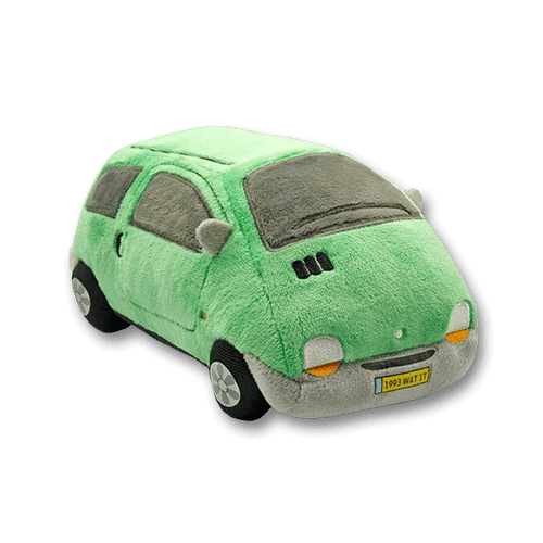 Autoplush Green Twingo Plushie Plush Toy Car Soft Pillow
